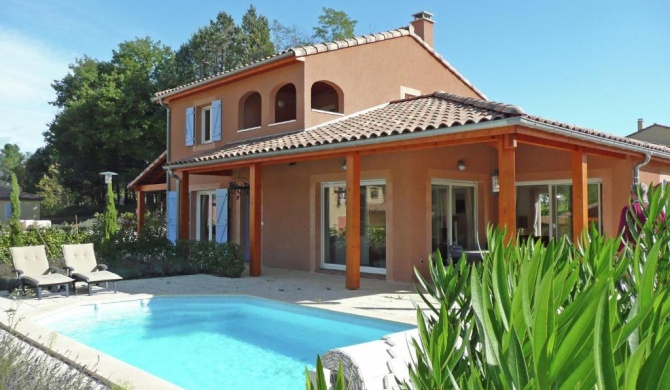 Modern Villa in Vallon Pont d Arc with Swimming Pool