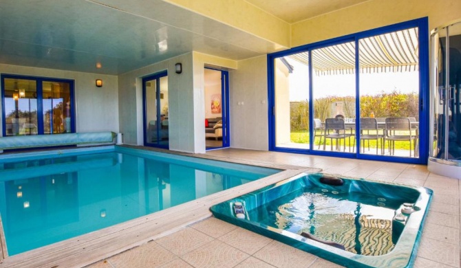 Villa Sea view Heated pool bubble bath Sauna